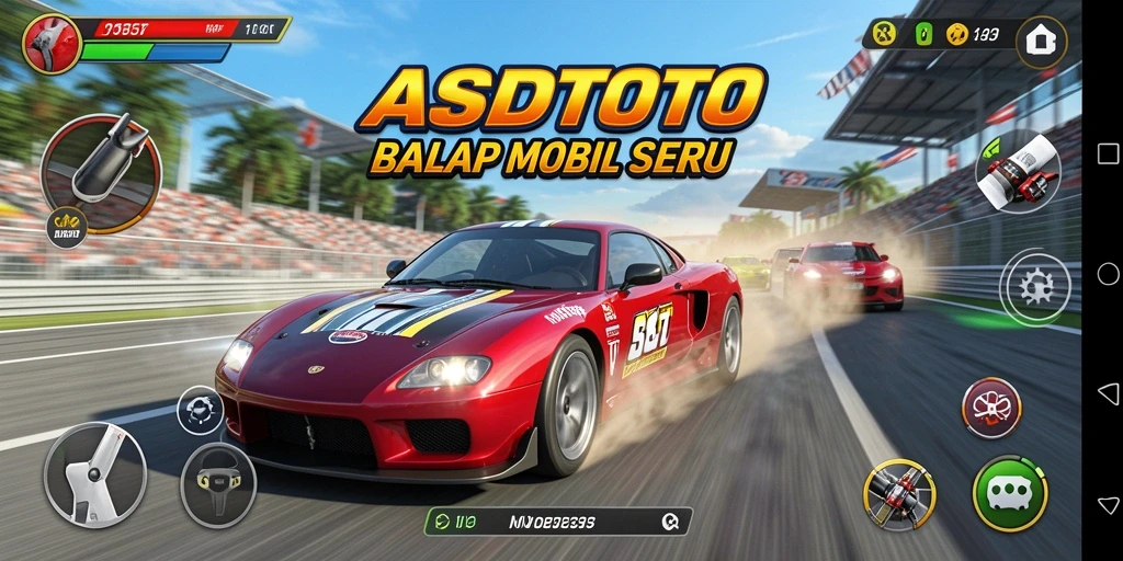 Tangkapan layar utama ASDTOTO menunjukkan aksi balap mobil yang mendebarkan.