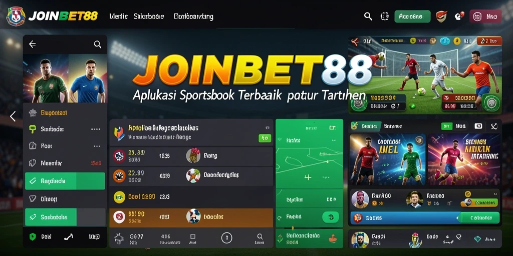 Tampilan <strong>JOINBET88</strong> dengan fitur taruhan yang menarik dan antarmuka yang ramah pengguna.