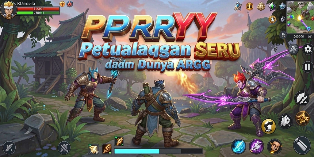 Gambaran visual dari gameplay seru di PPRRYY, penuh aksi dan petualangan.